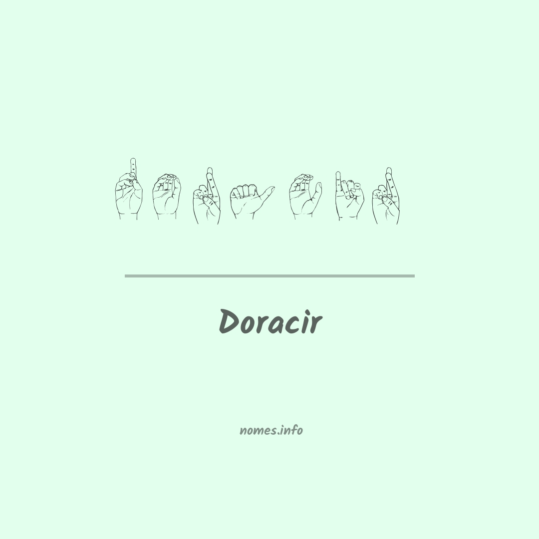 Doracir em Libras