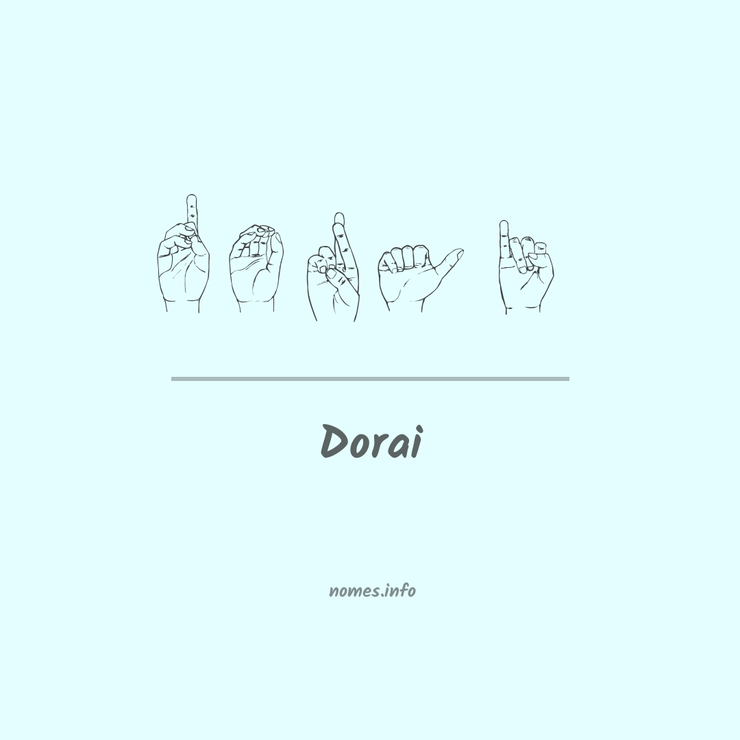 Dorai em Libras