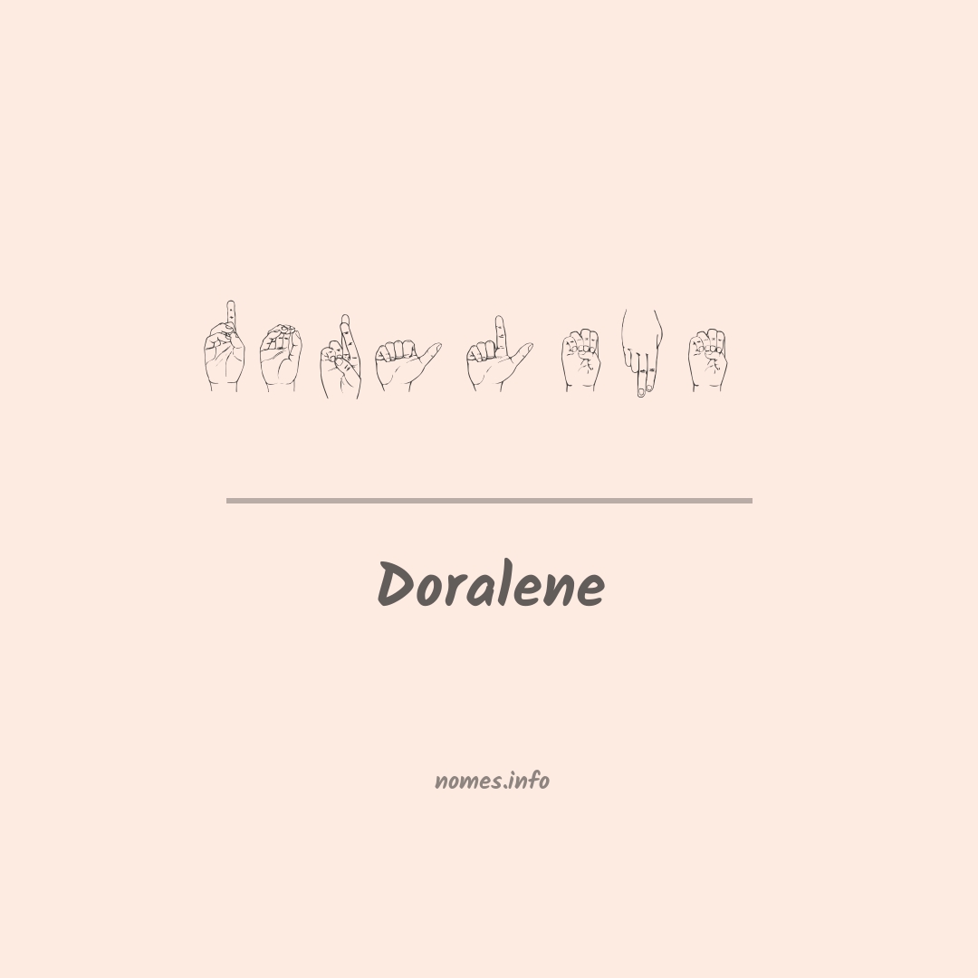 Doralene em Libras