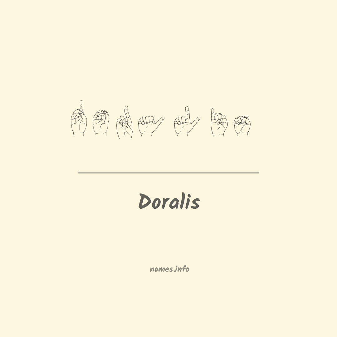 Doralis em Libras