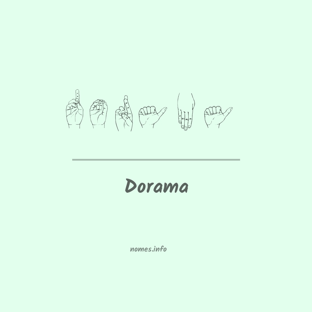 Dorama em Libras