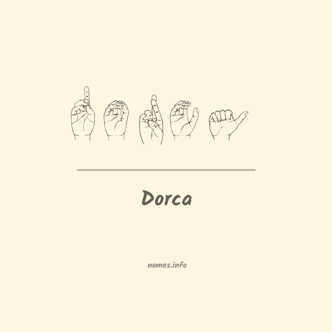 Dorca em Libras