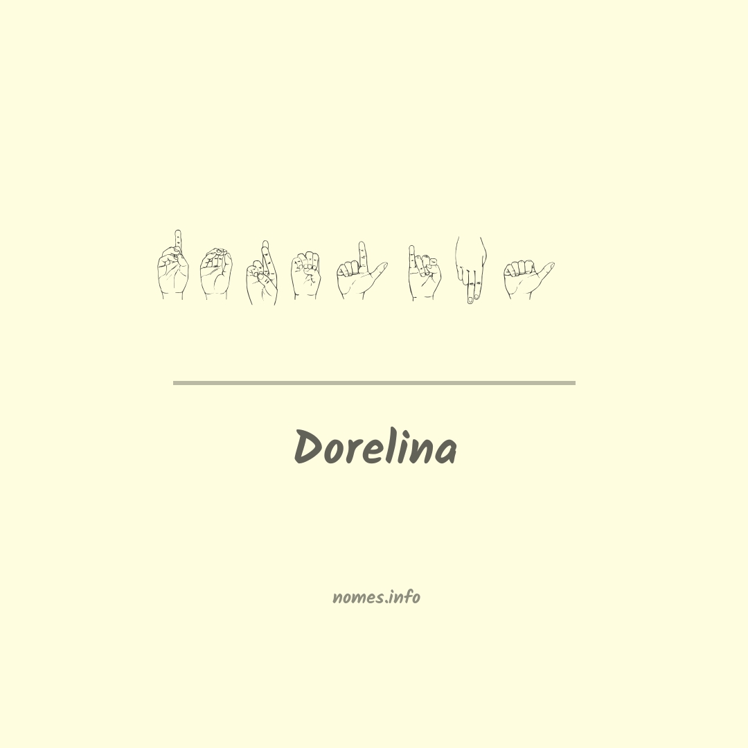 Dorelina em Libras