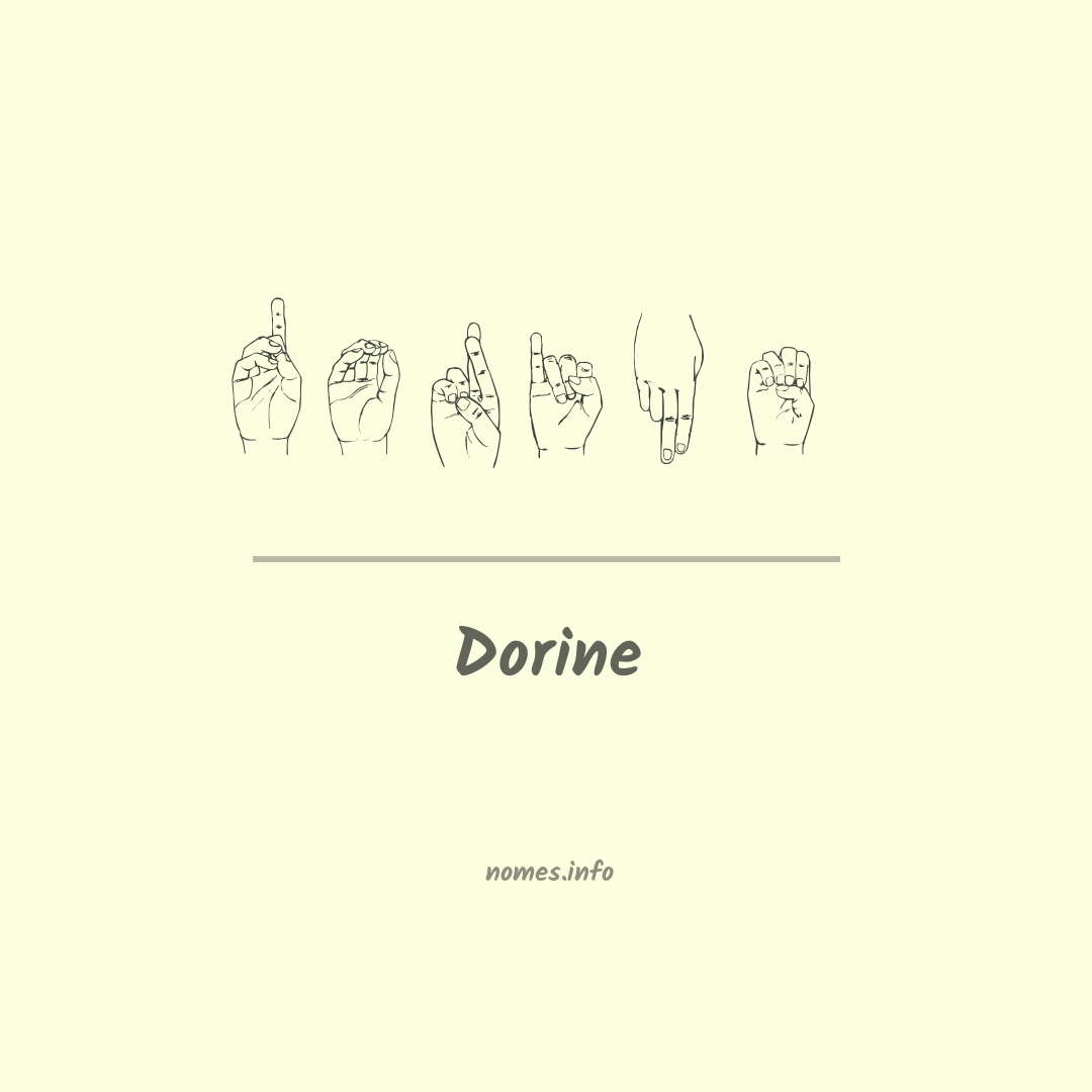 Dorine em Libras