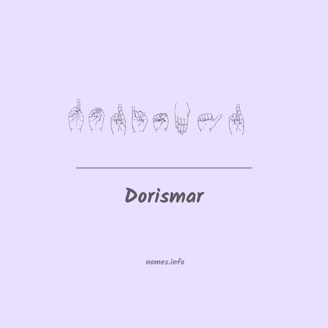 Dorismar em Libras