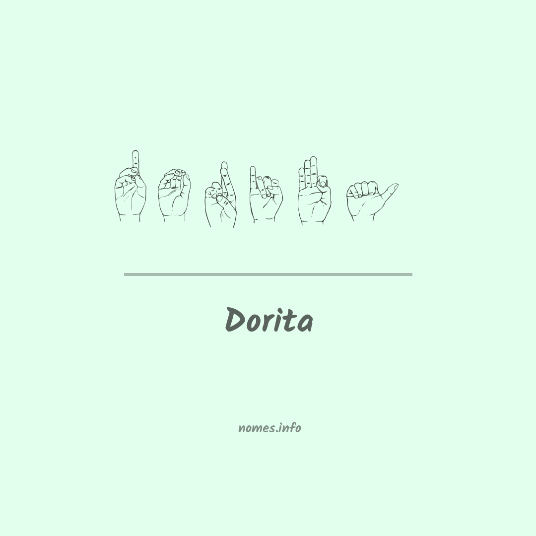 Dorita em Libras