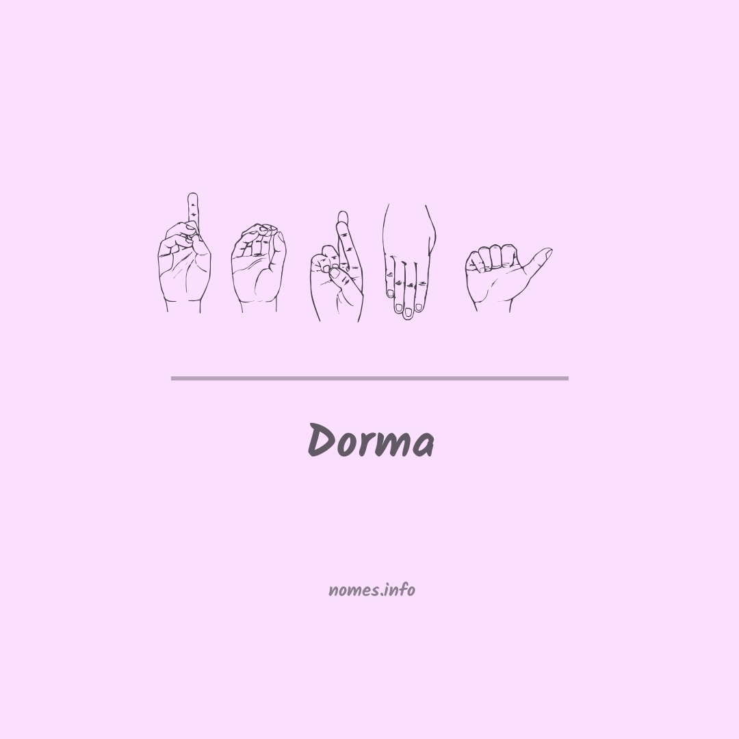 Dorma em Libras