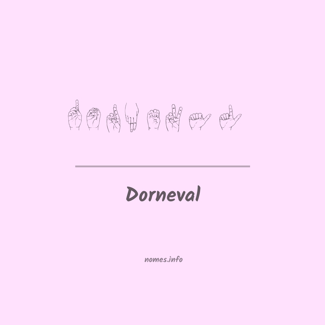Dorneval em Libras