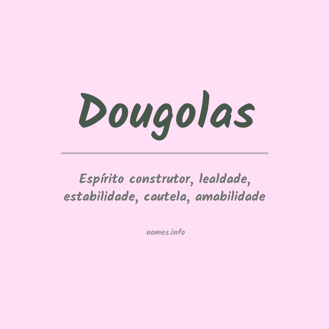 Significado do nome Dougolas