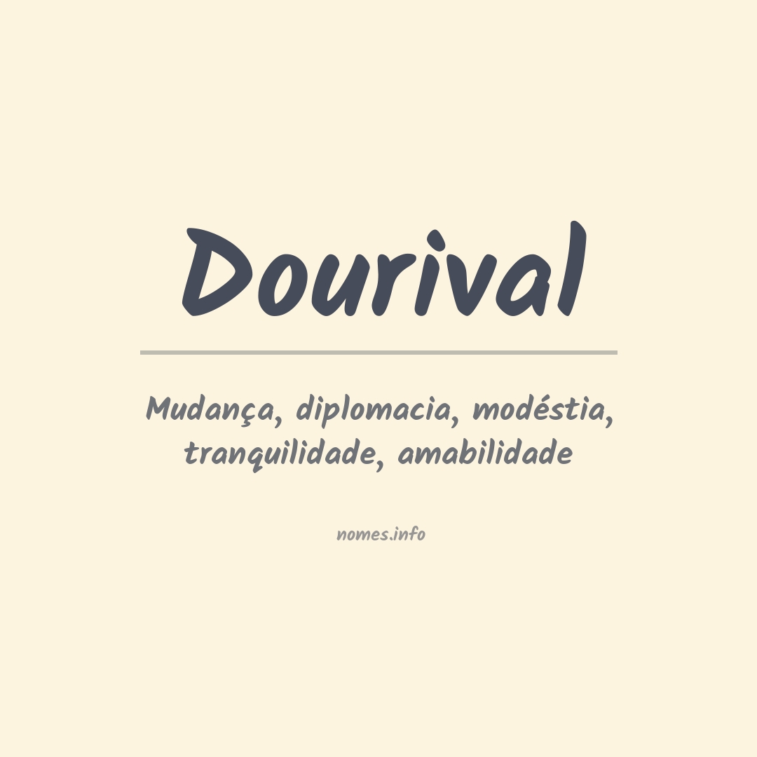 Significado do nome Dourival