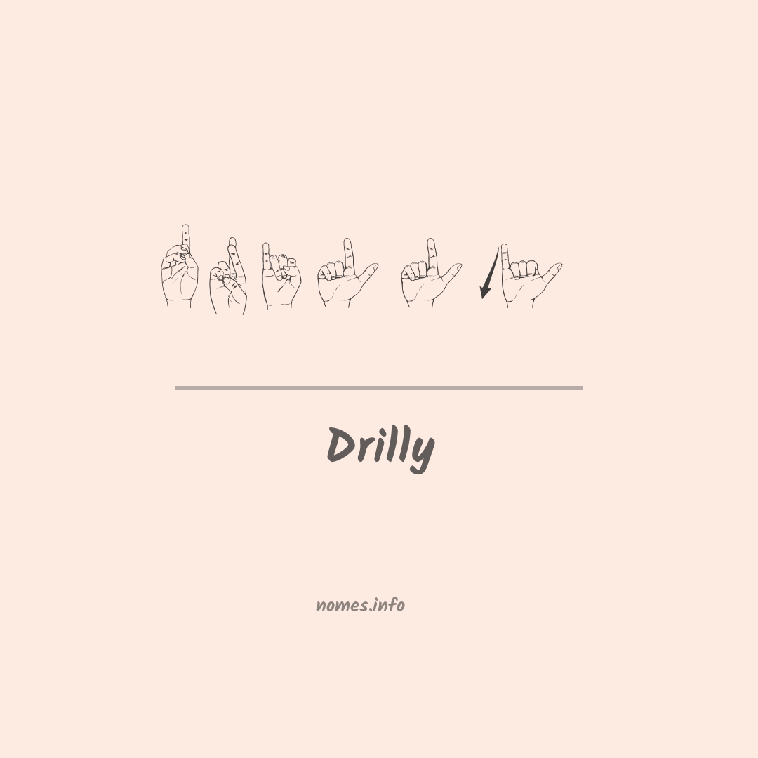 Drilly em Libras