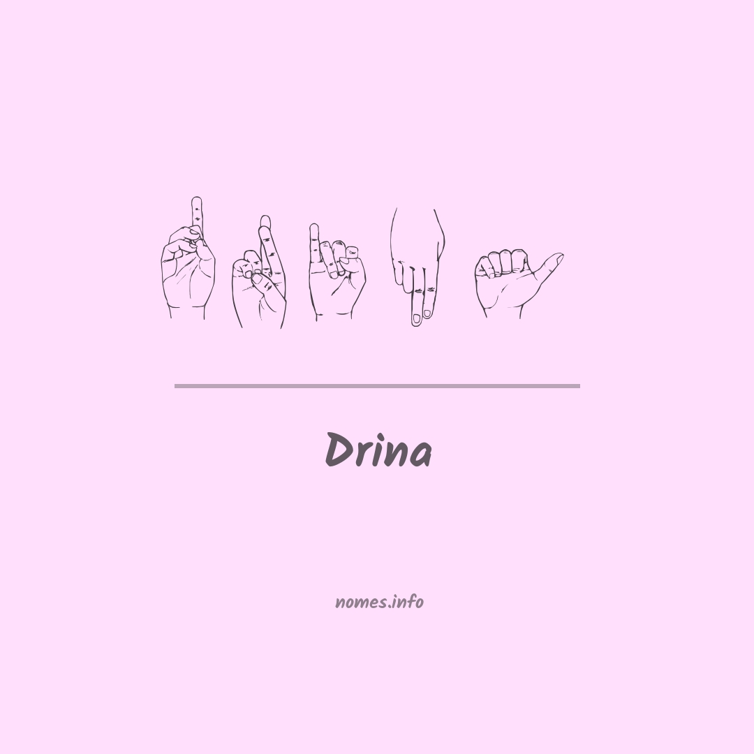 Drina em Libras