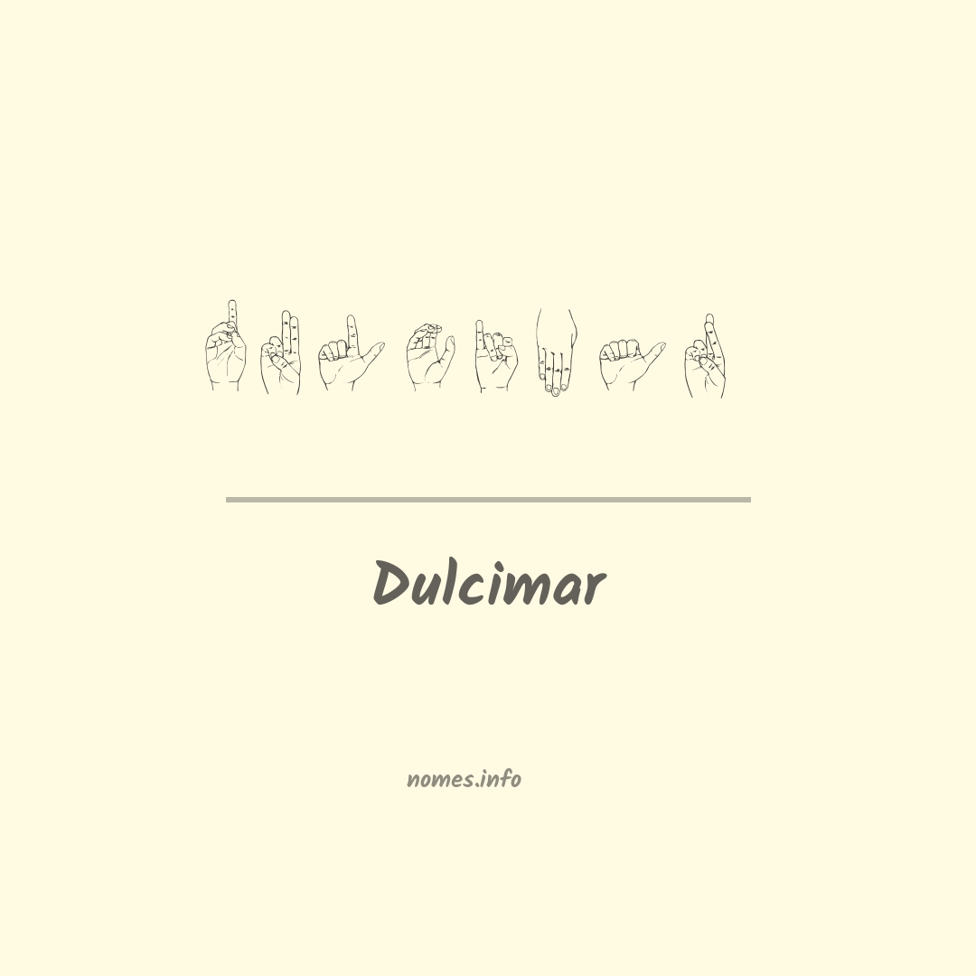 Dulcimar em Libras