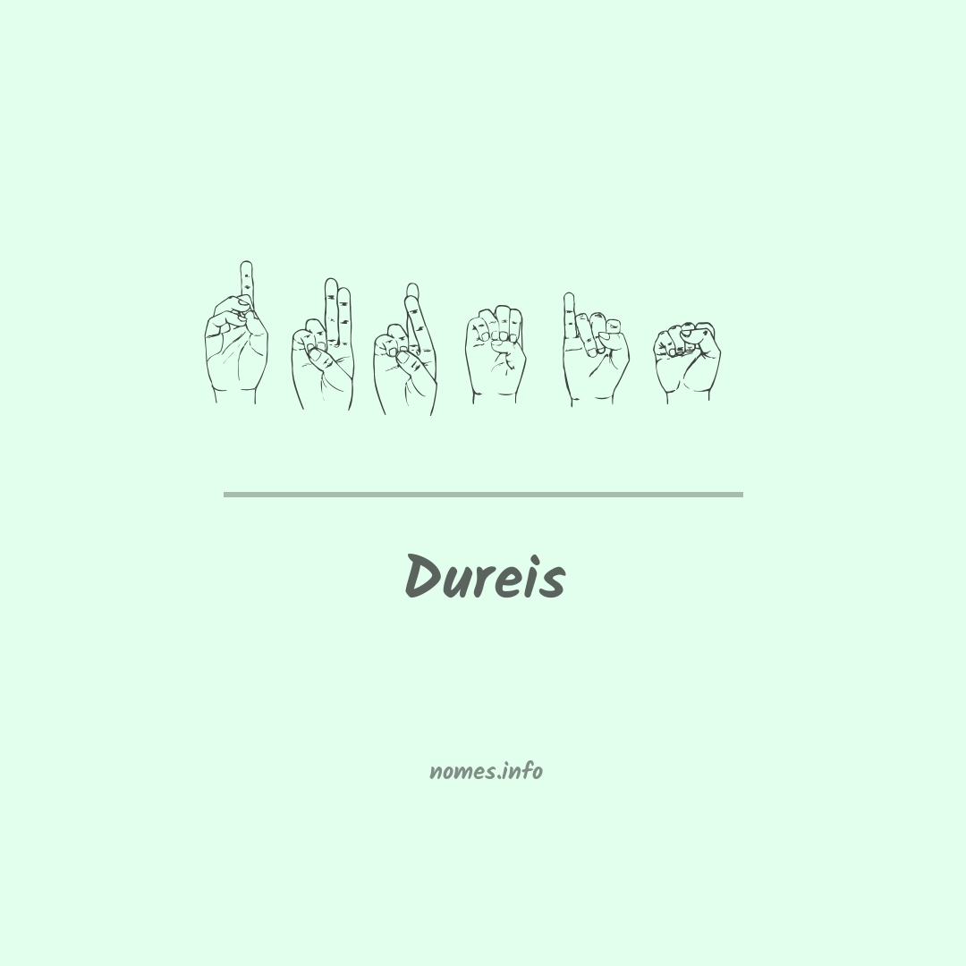 Dureis em Libras