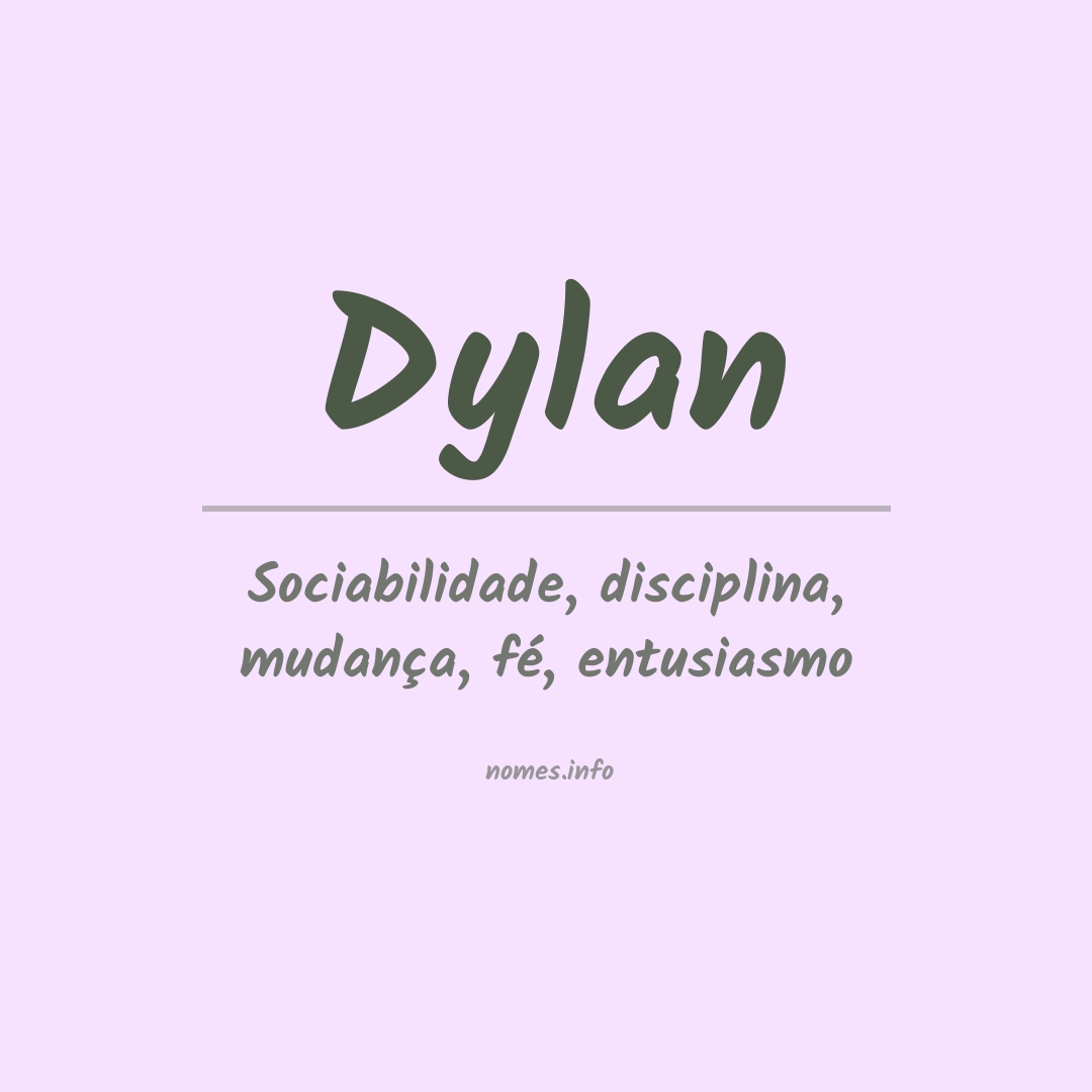 Significado do nome Dylan