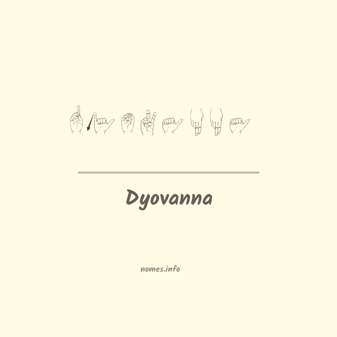 Dyovanna em Libras Dyovanna em Libras