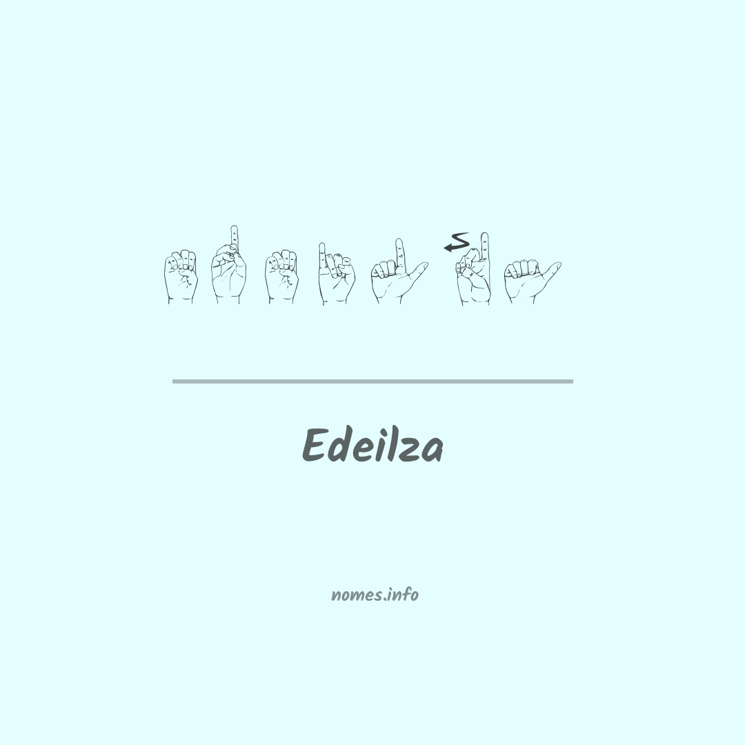 Edeilza em Libras