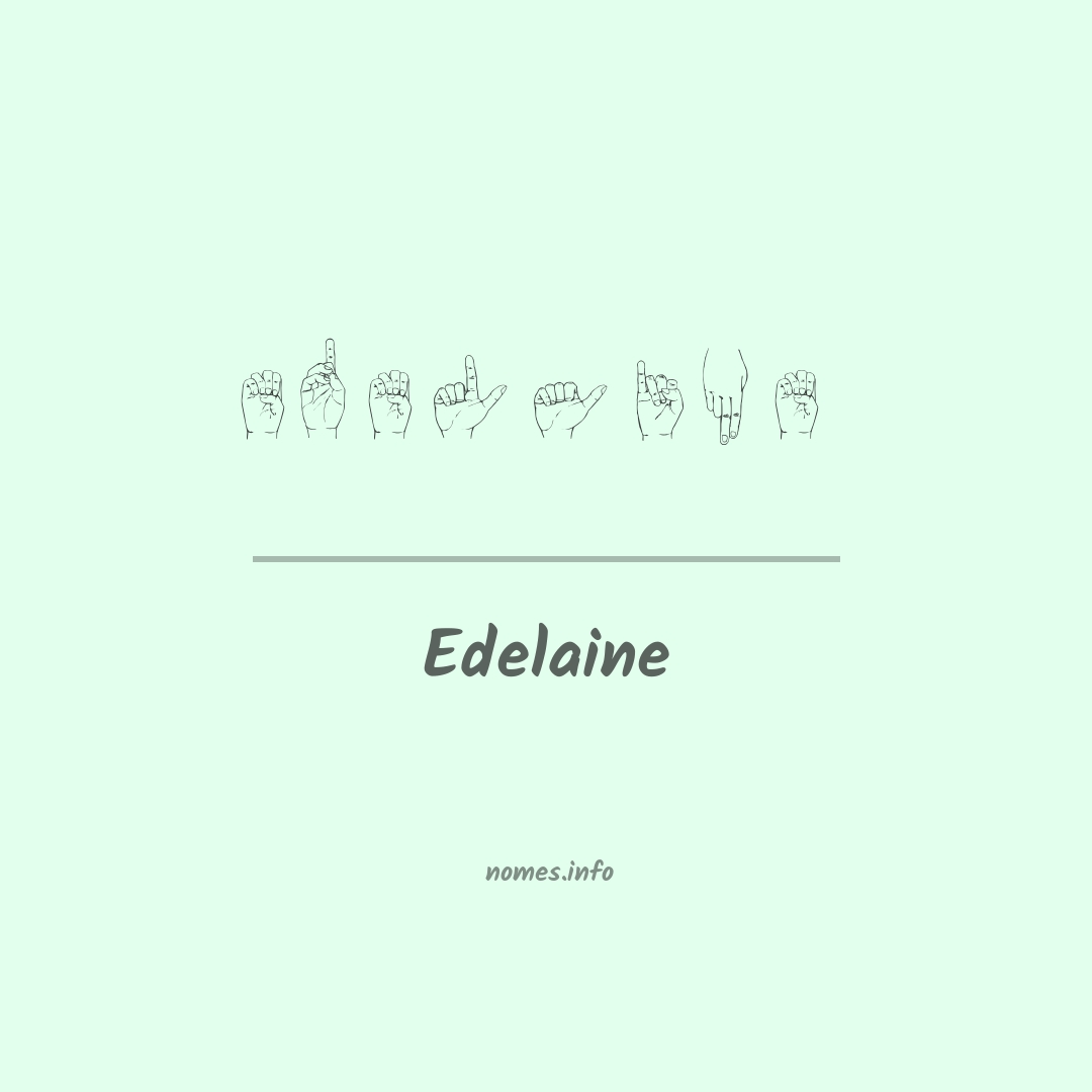 Edelaine em Libras