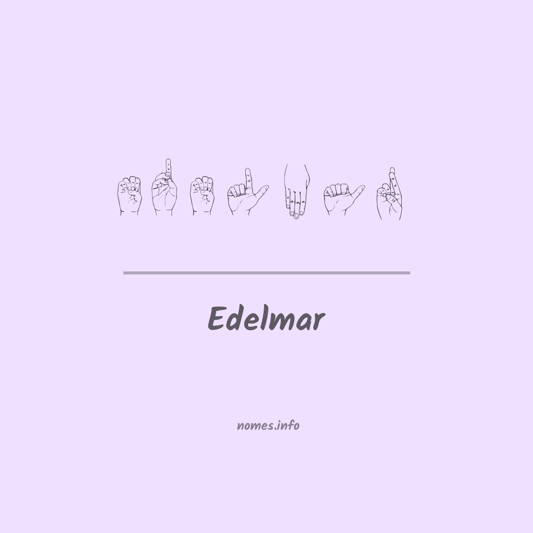 Edelmar em Libras