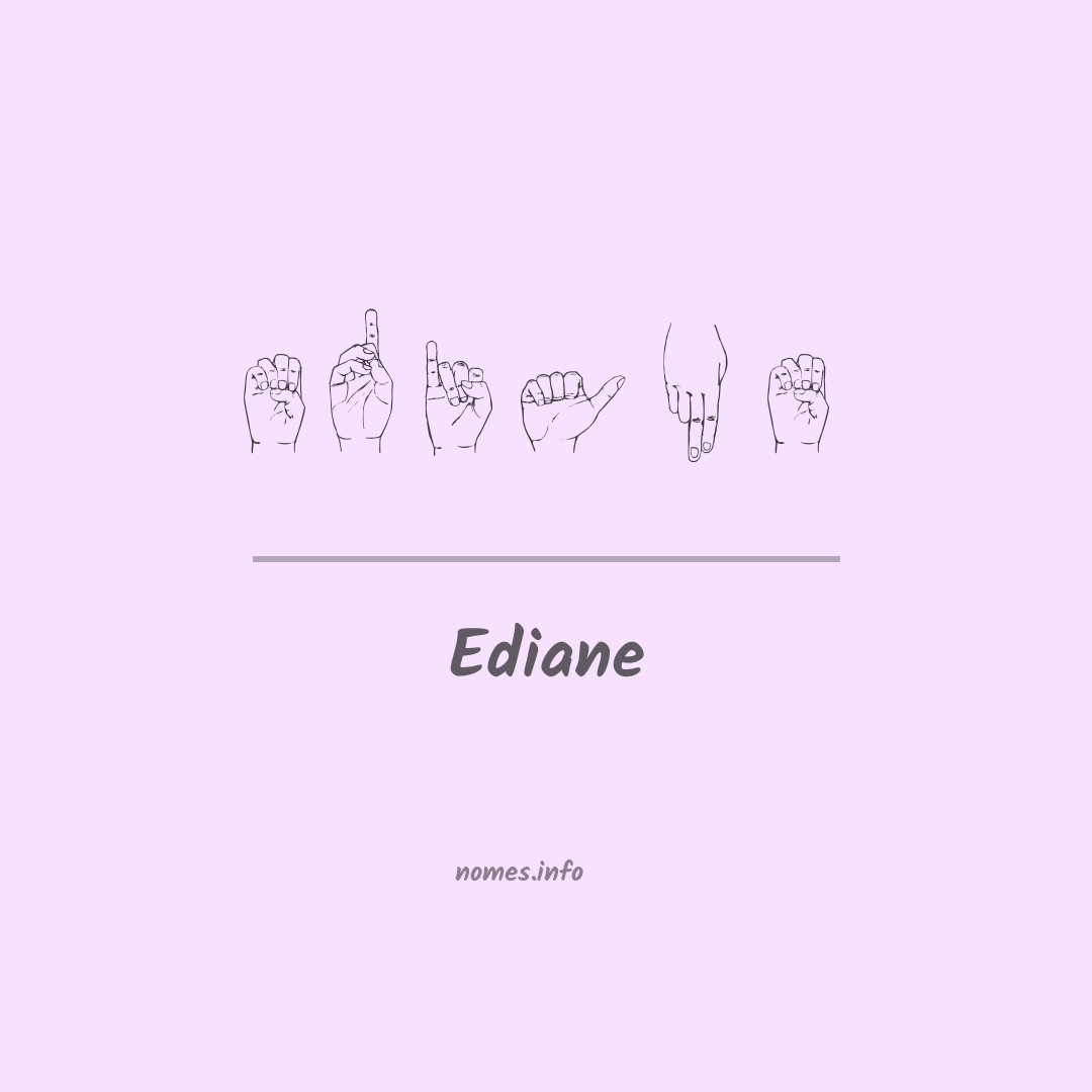 Ediane em Libras