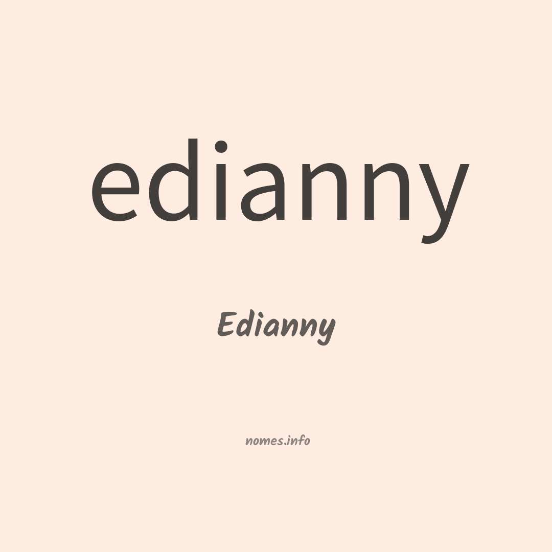 Edianny em chinês