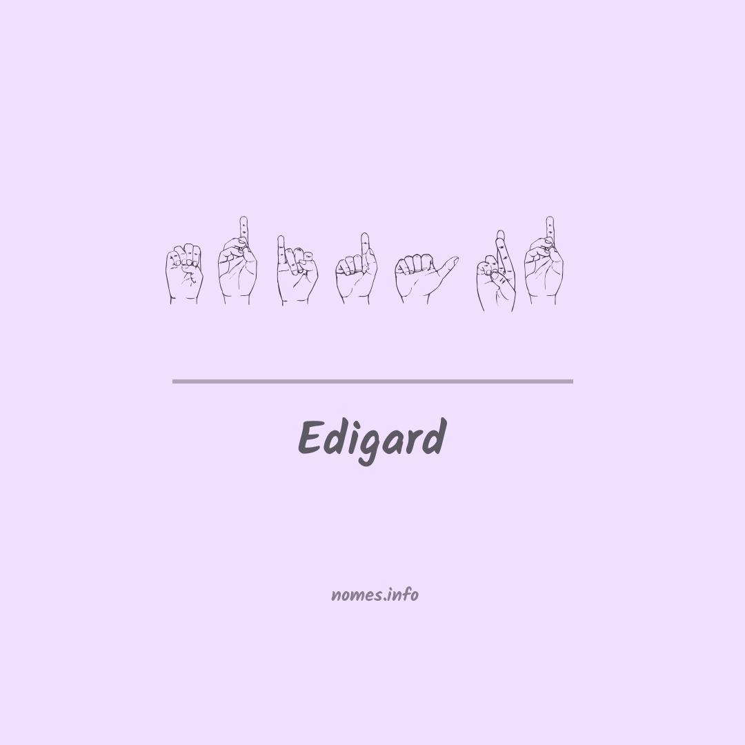 Edigard em Libras