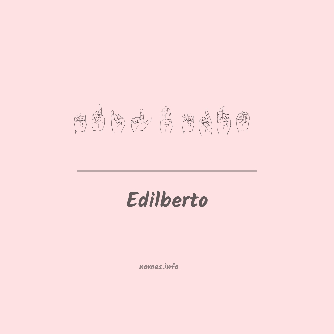 Edilberto em Libras