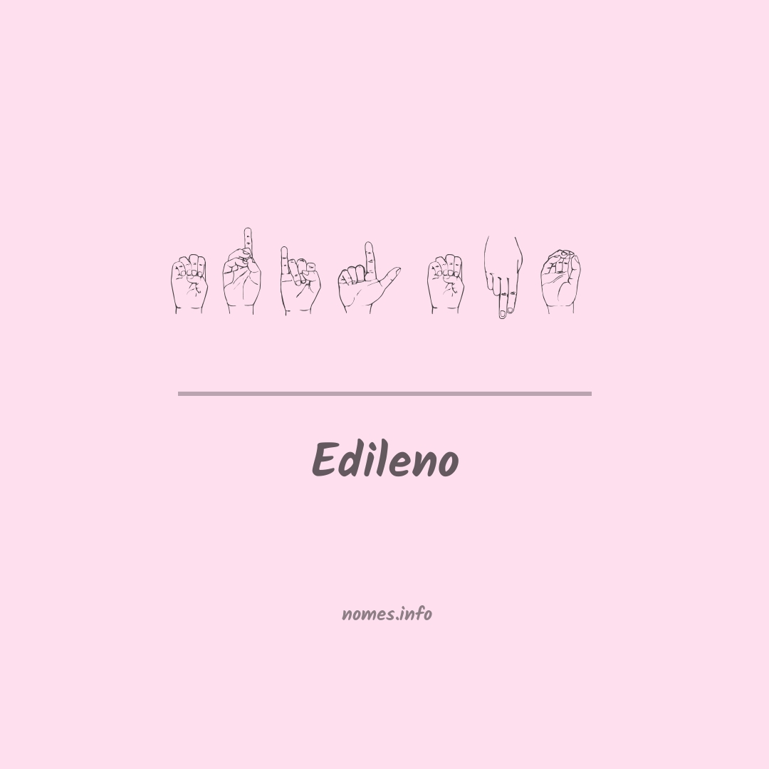 Edileno em Libras