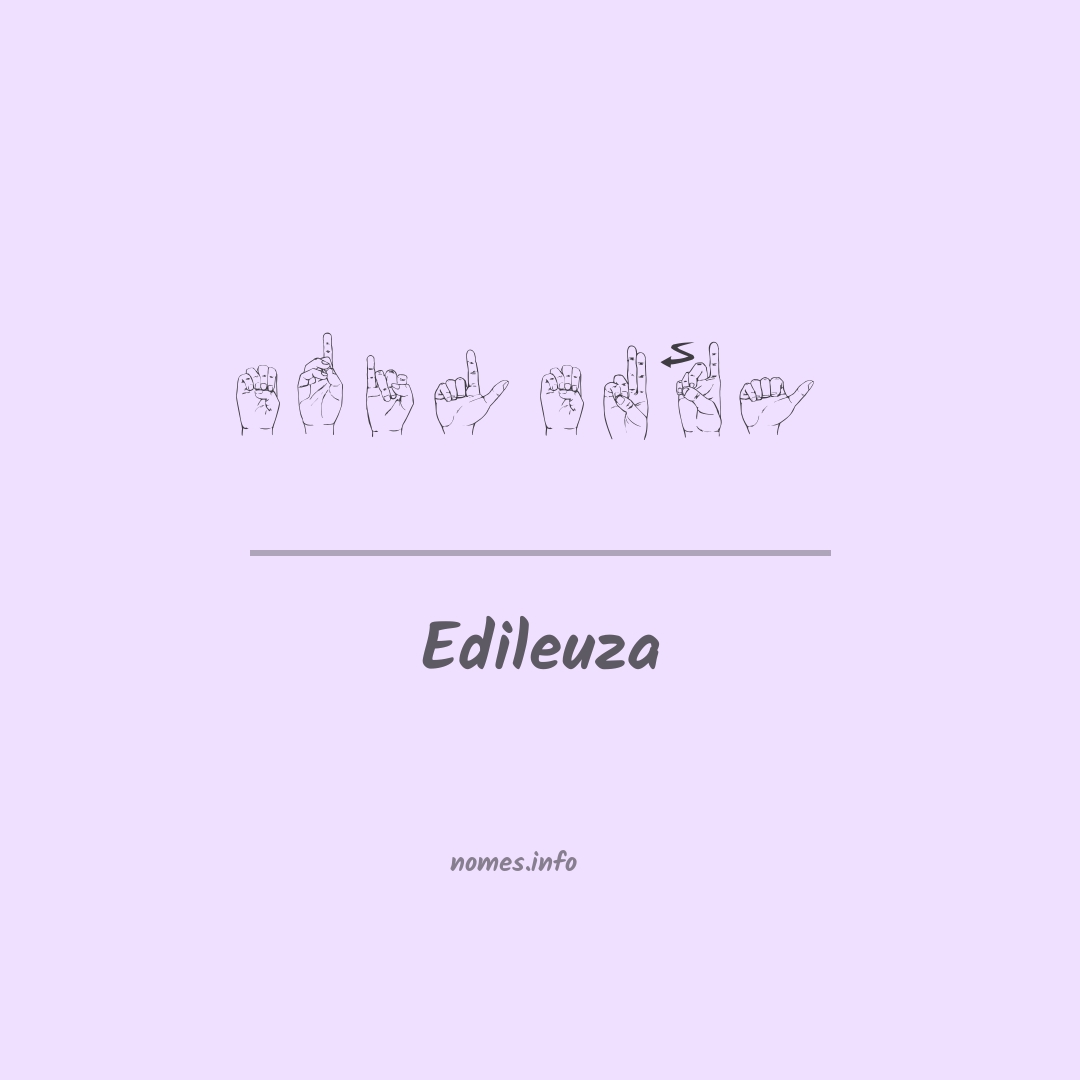Edileuza em Libras