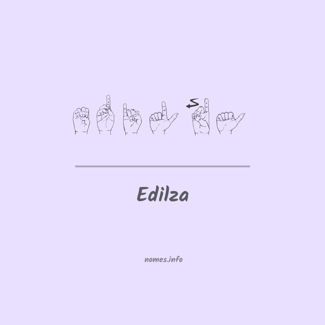 Edilza em Libras