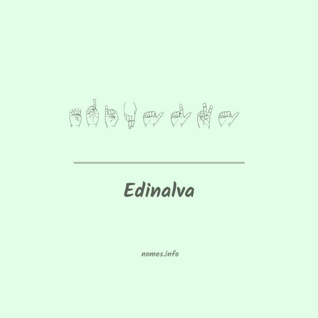 Edinalva em Libras
