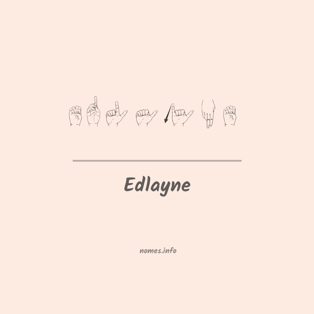 Edlayne em Libras