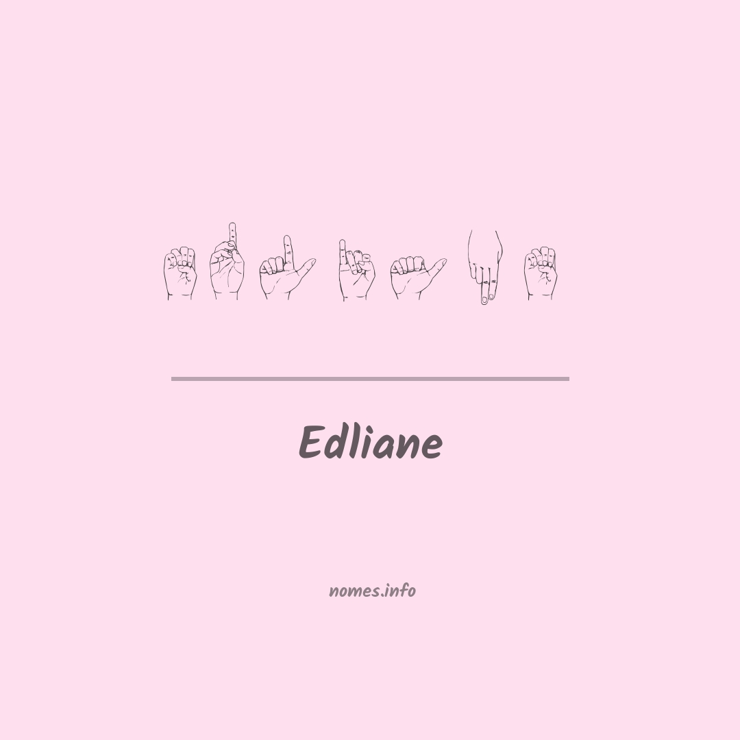 Edliane em Libras