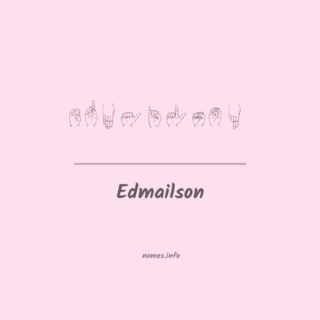 Edmailson em Libras