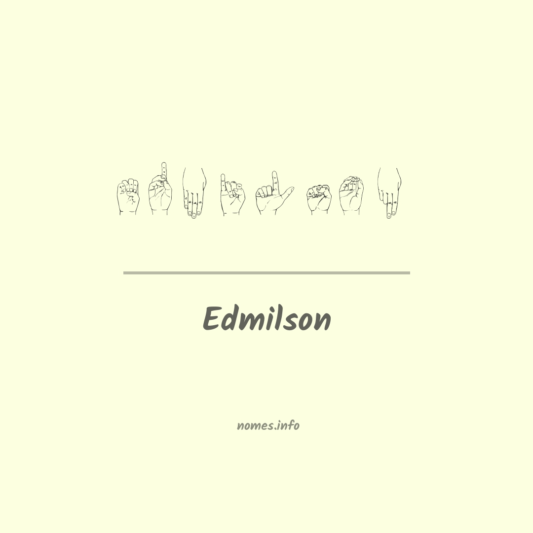 Edmilson em Libras