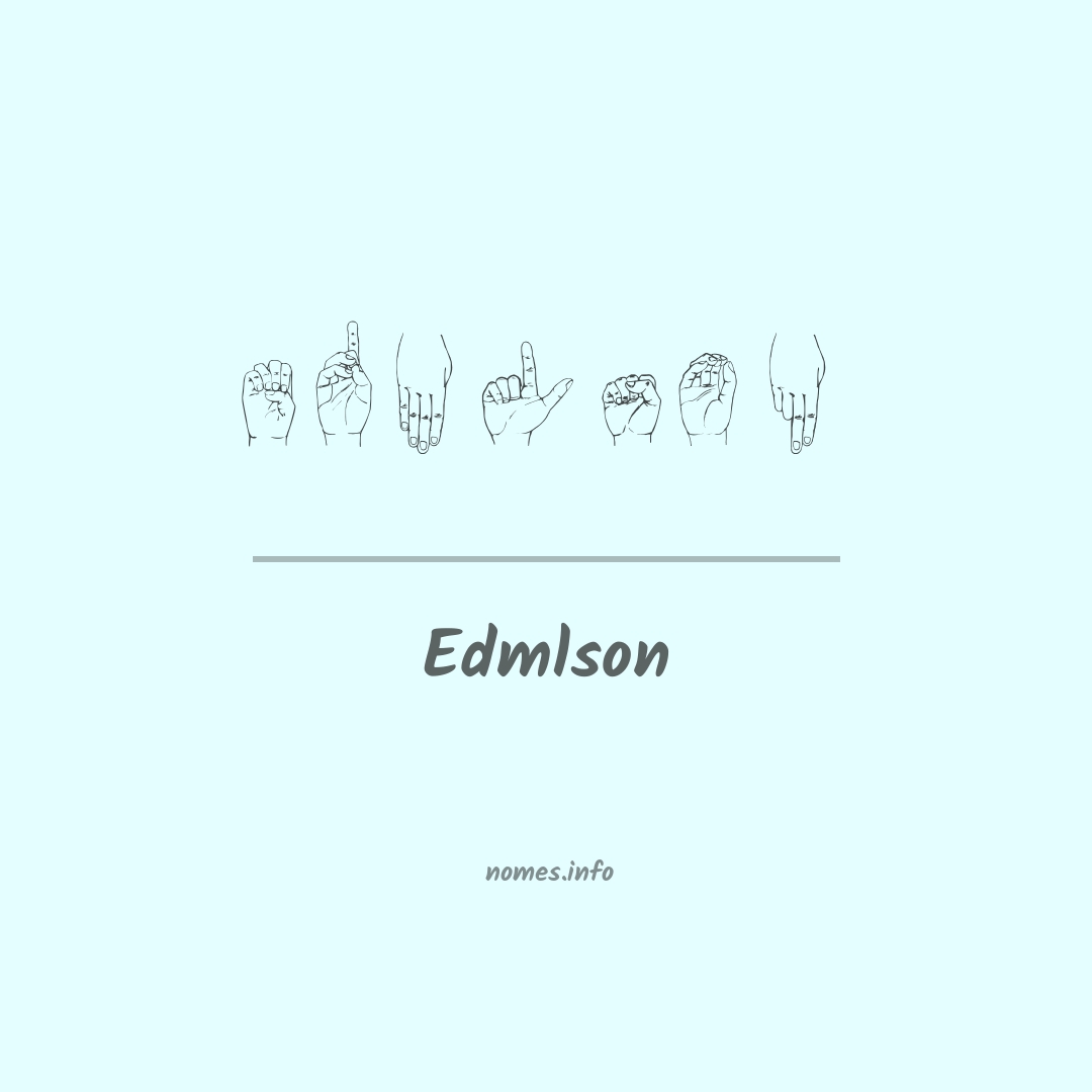 Edmlson em Libras