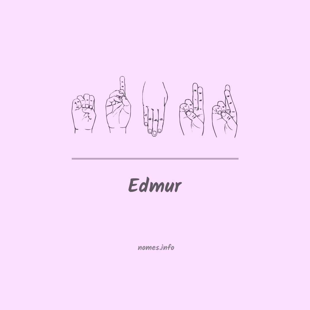 Edmur em Libras