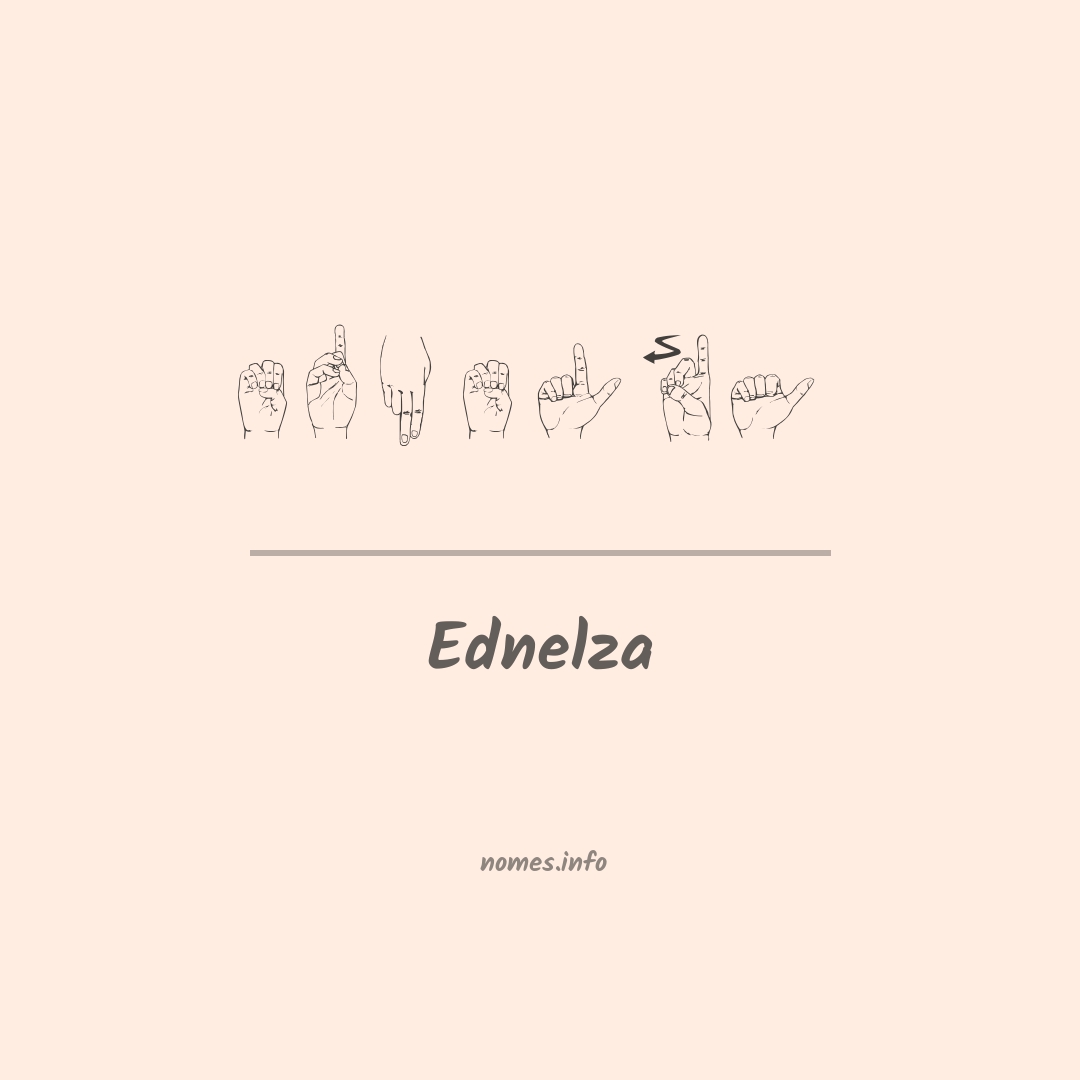 Ednelza em Libras
