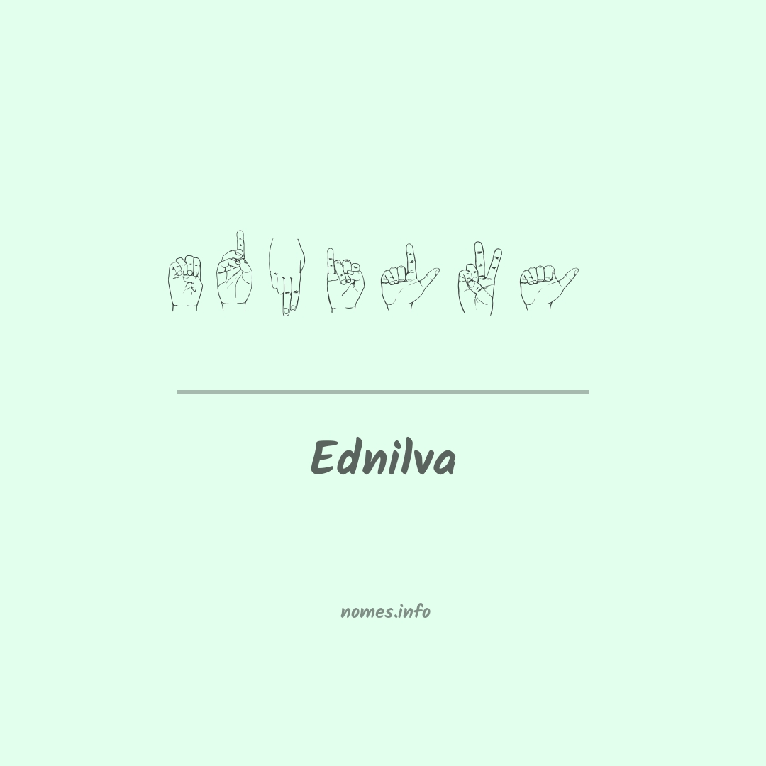 Ednilva em Libras