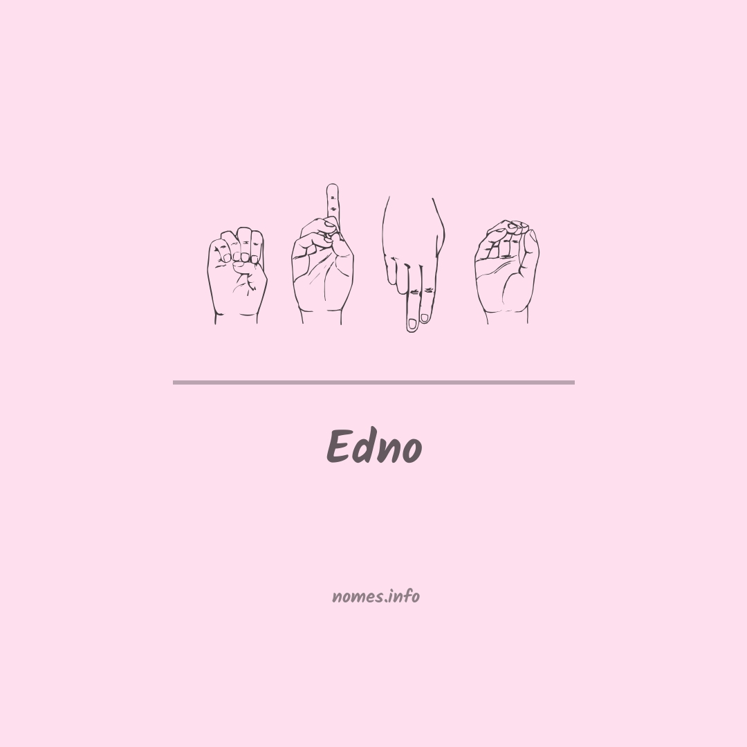 Edno em Libras