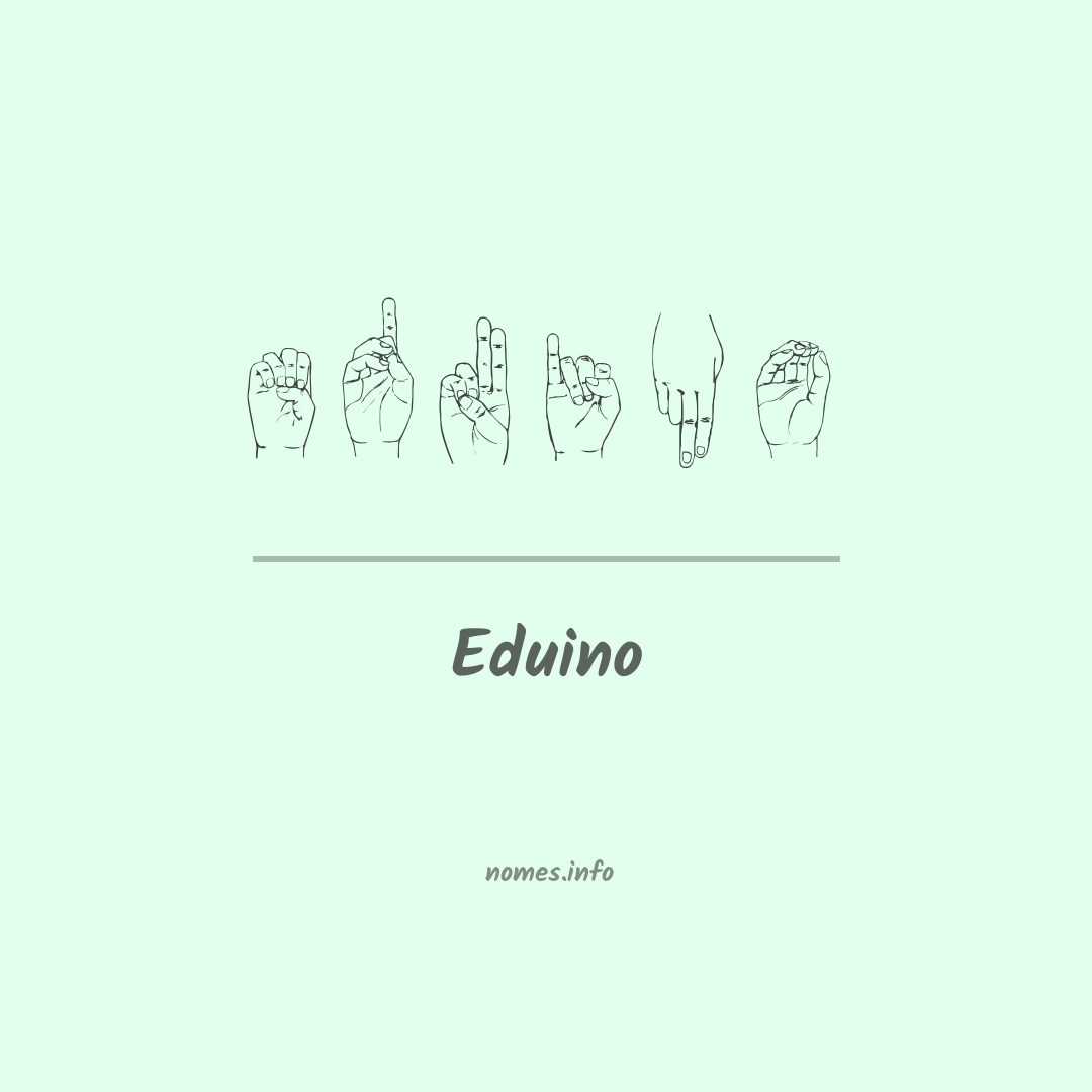 Eduino em Libras