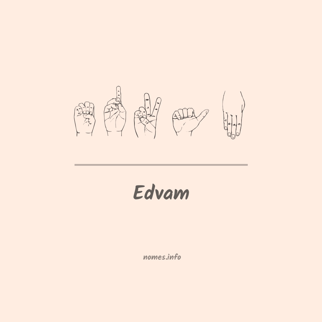 Edvam em Libras