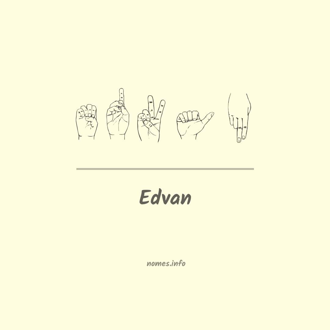 Edvan em Libras