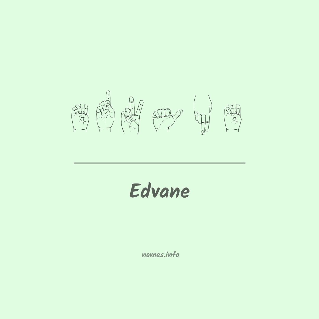 Edvane em Libras