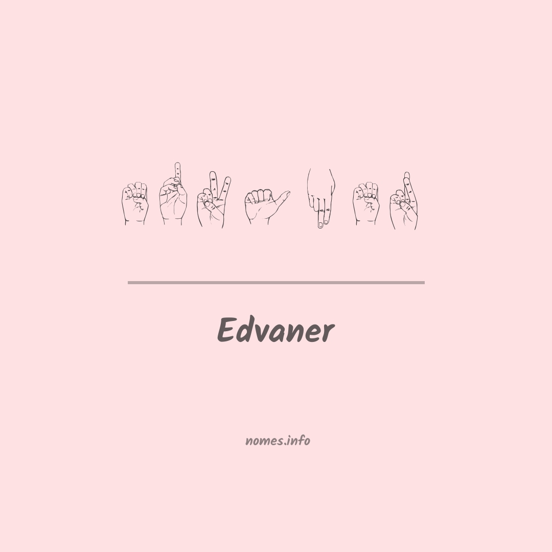 Edvaner em Libras