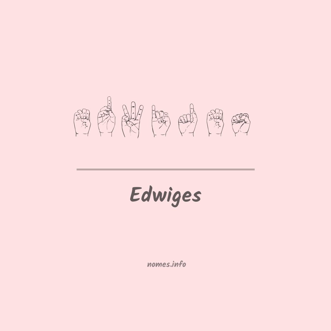 Edwiges em Libras