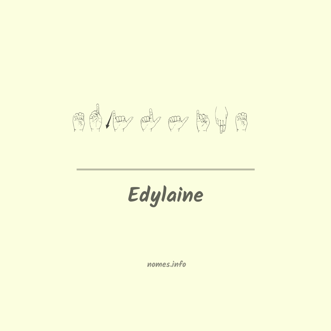 Edylaine em Libras