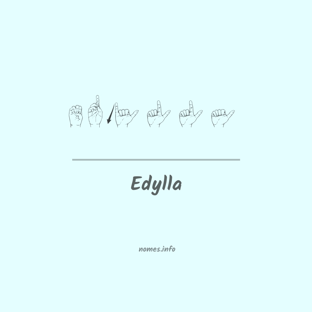 Edylla em Libras