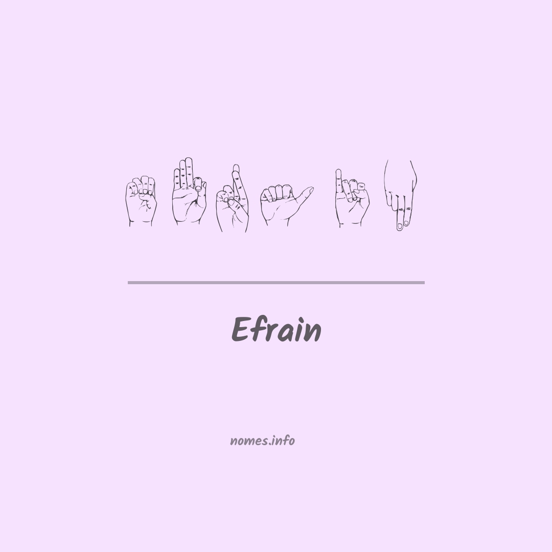 Efrain em Libras