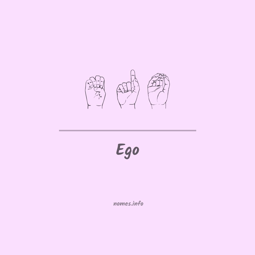 Ego em Libras
